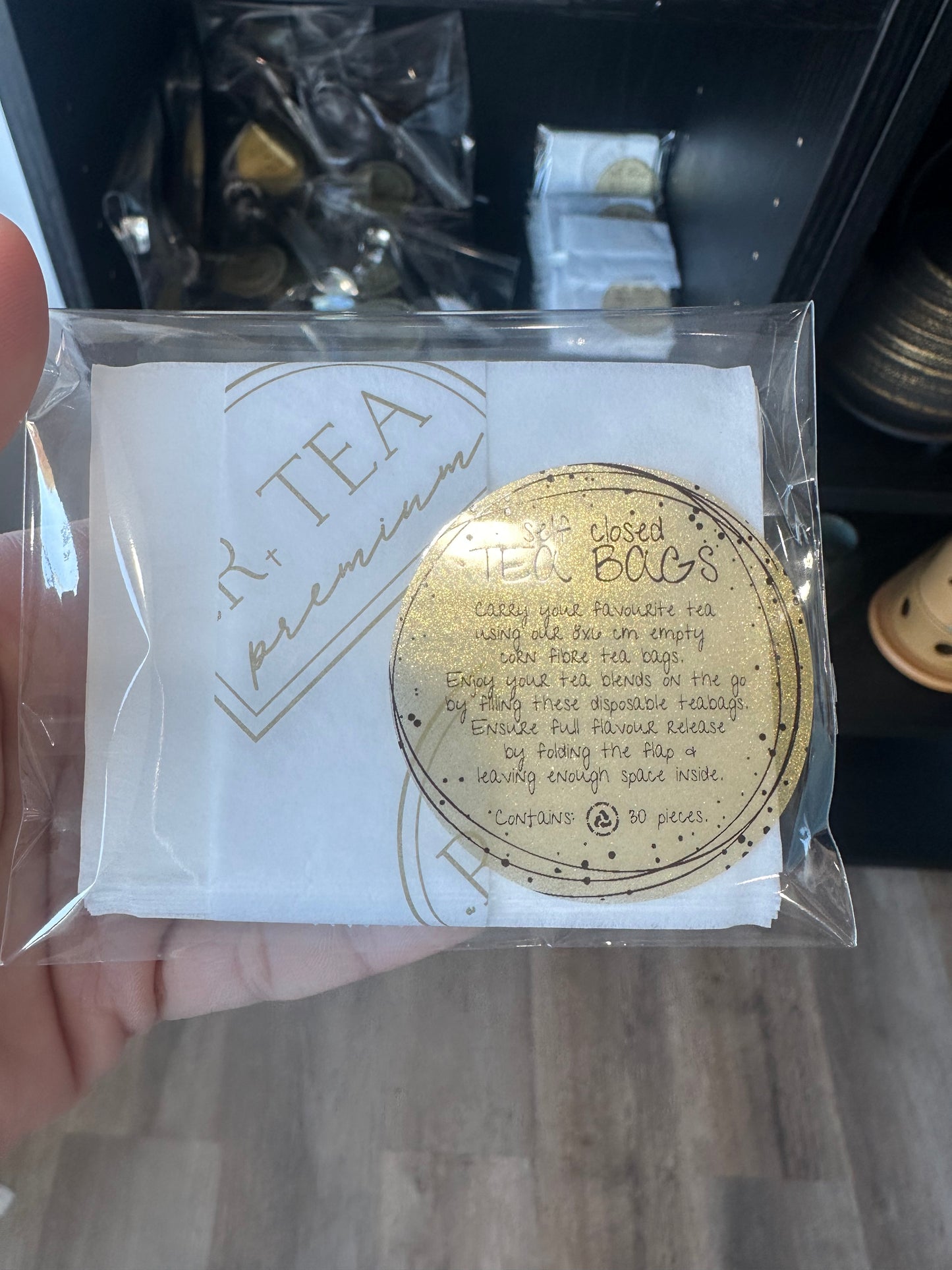 SELF CLOSED TEA BAGS