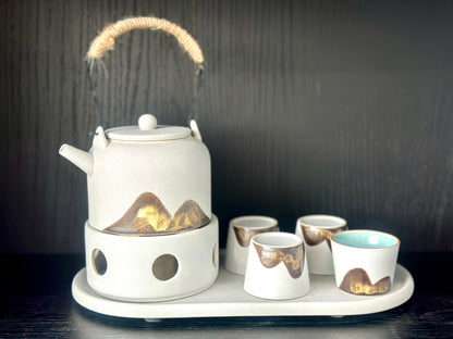 TEAPOT SET CANDLE WARMER