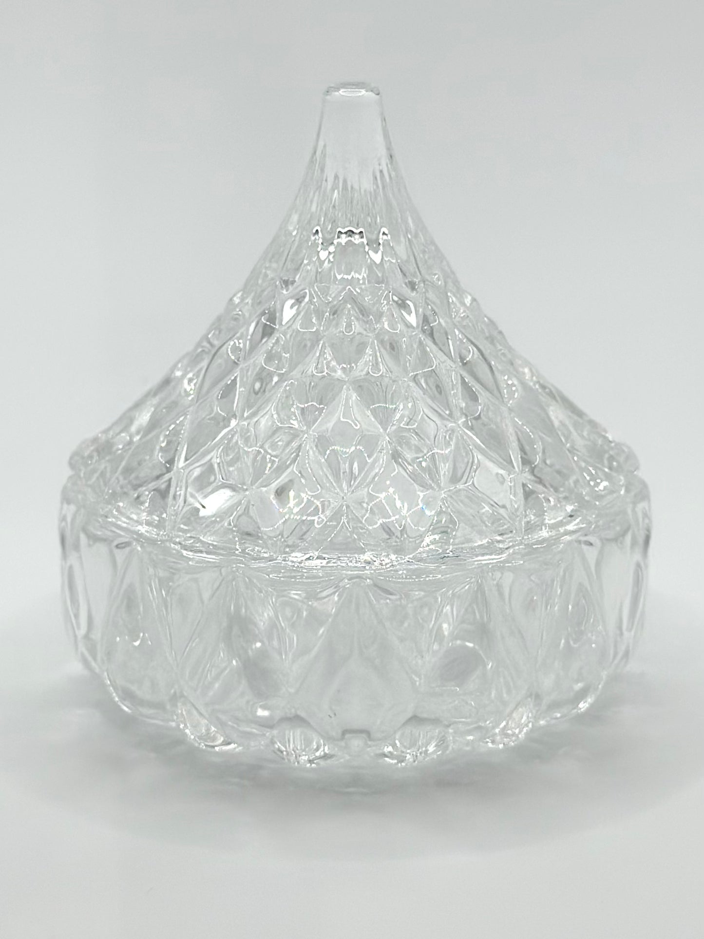 GLASS VINTAGE  SUGAR JAR