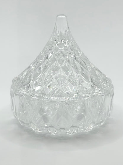 GLASS VINTAGE  SUGAR JAR