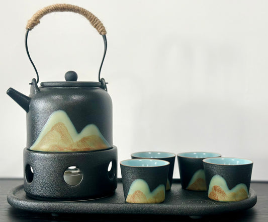 TEAPOT SET CANDLE WARMER