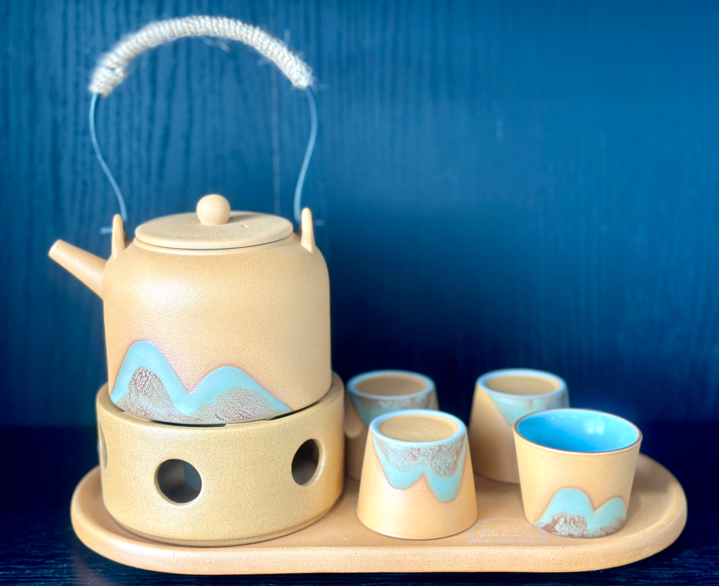 TEAPOT SET CANDLE WARMER