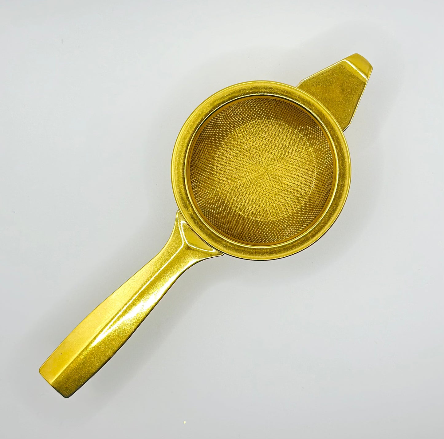 GOLD TEA STRAINER & COLANDER